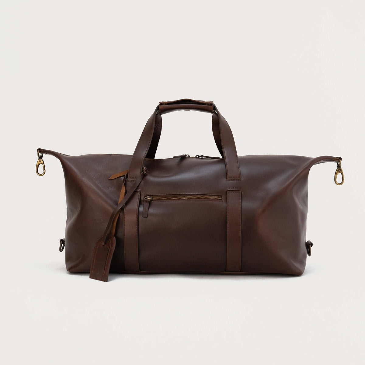 The Dale Vintage Brown Leather Duffle Bag For Men Women The Jacket Maker