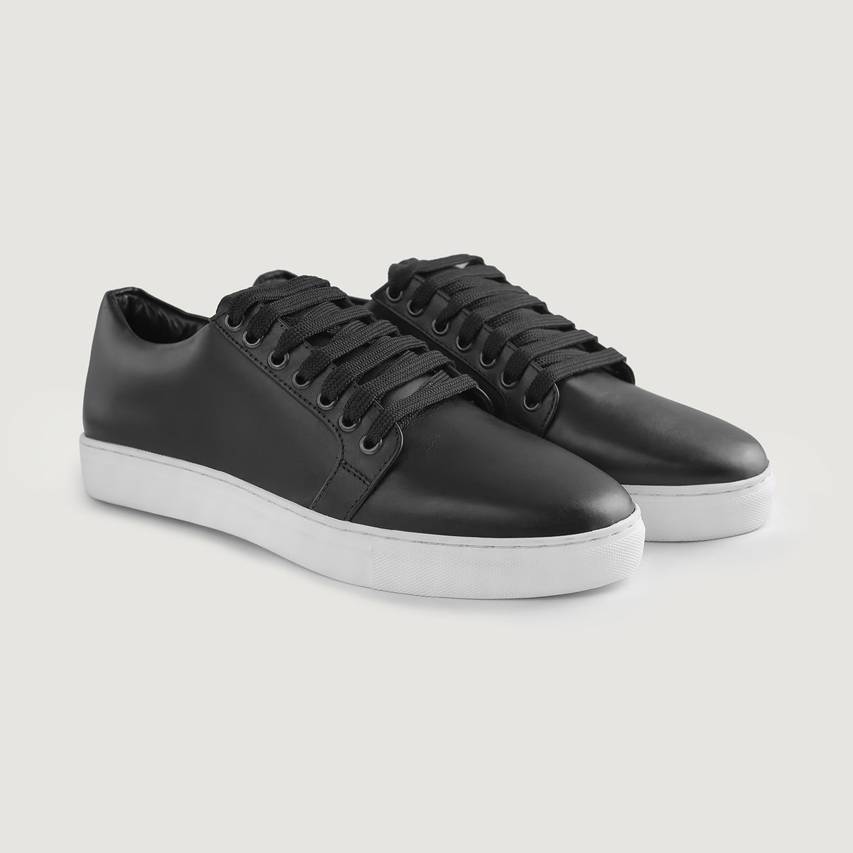 Best black leather sneakers mens deals
