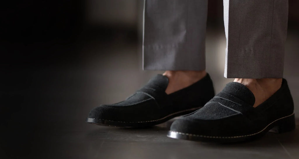 Personalised loafers on sale