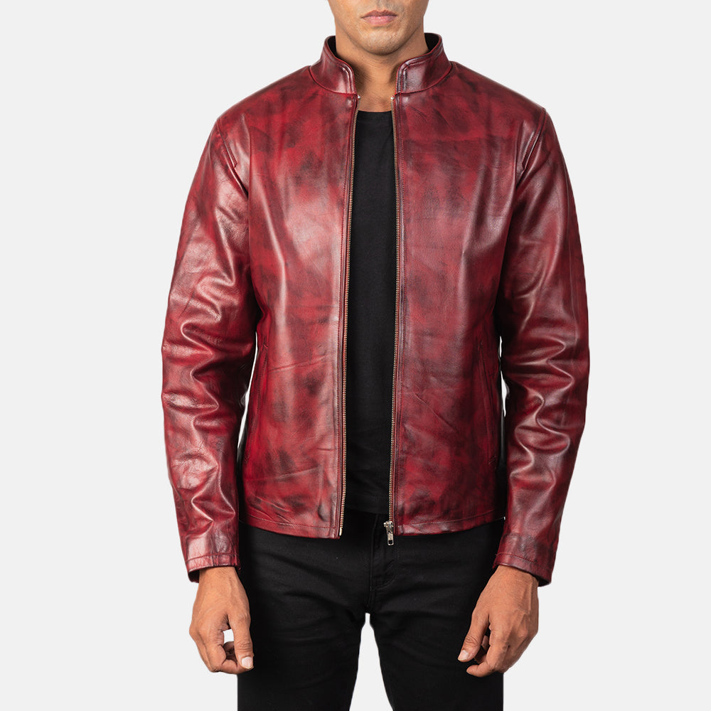 Mens red jackets uk top