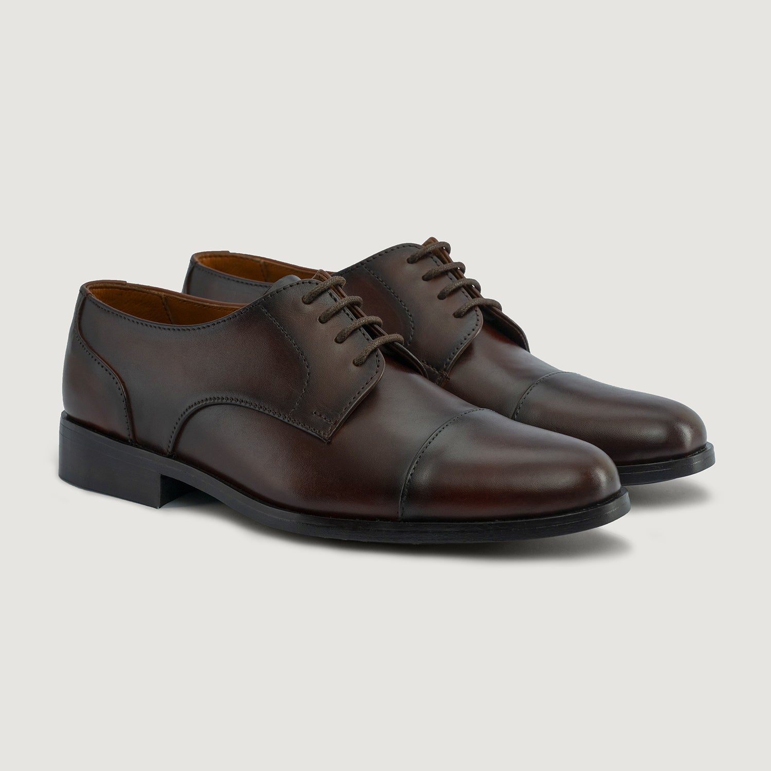 dark brown dress shoes mens Dirk Brogues Derby Leather For Men title_Dylan Women's Satin Prom Dress Color:Dusty Blue (SteelBlue)