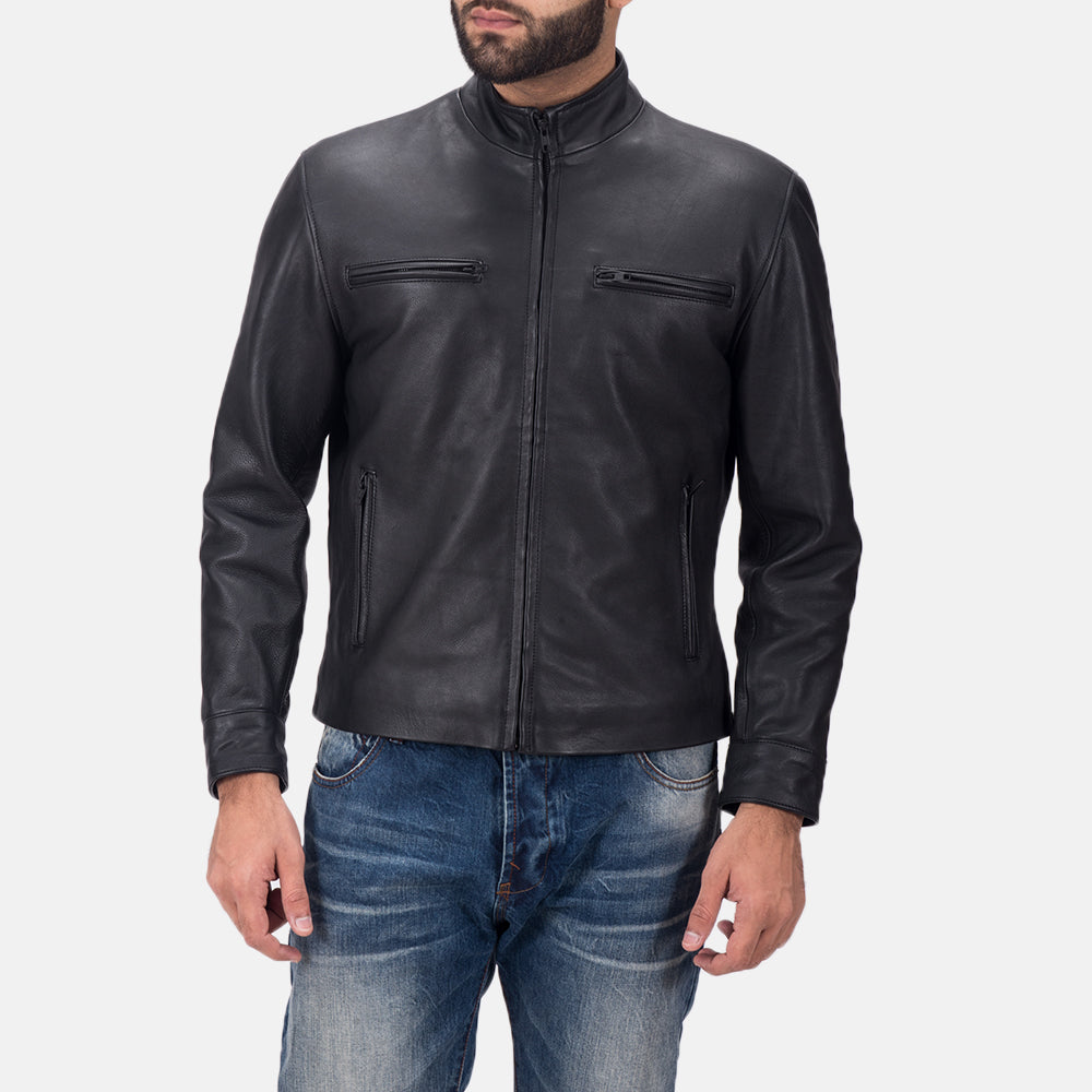Matte black bomber jacket outlet