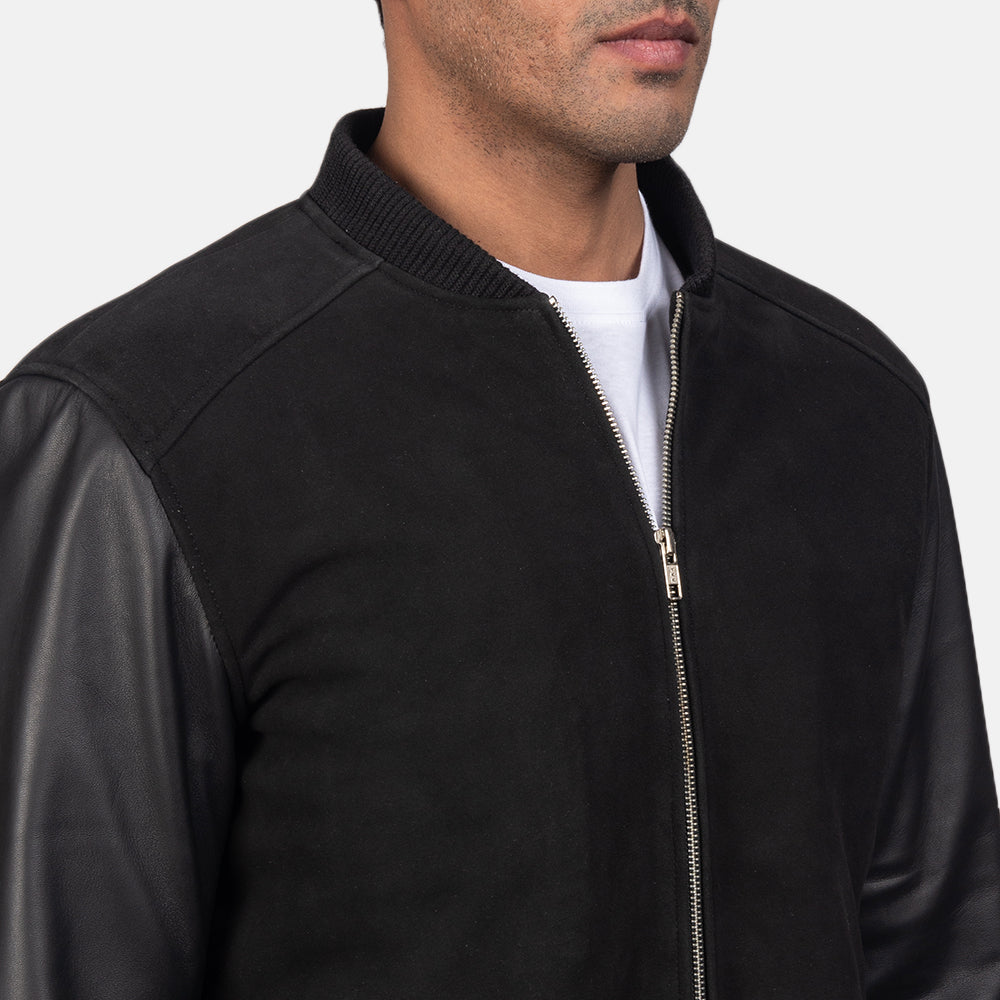 Hybrid bomber jacket clearance