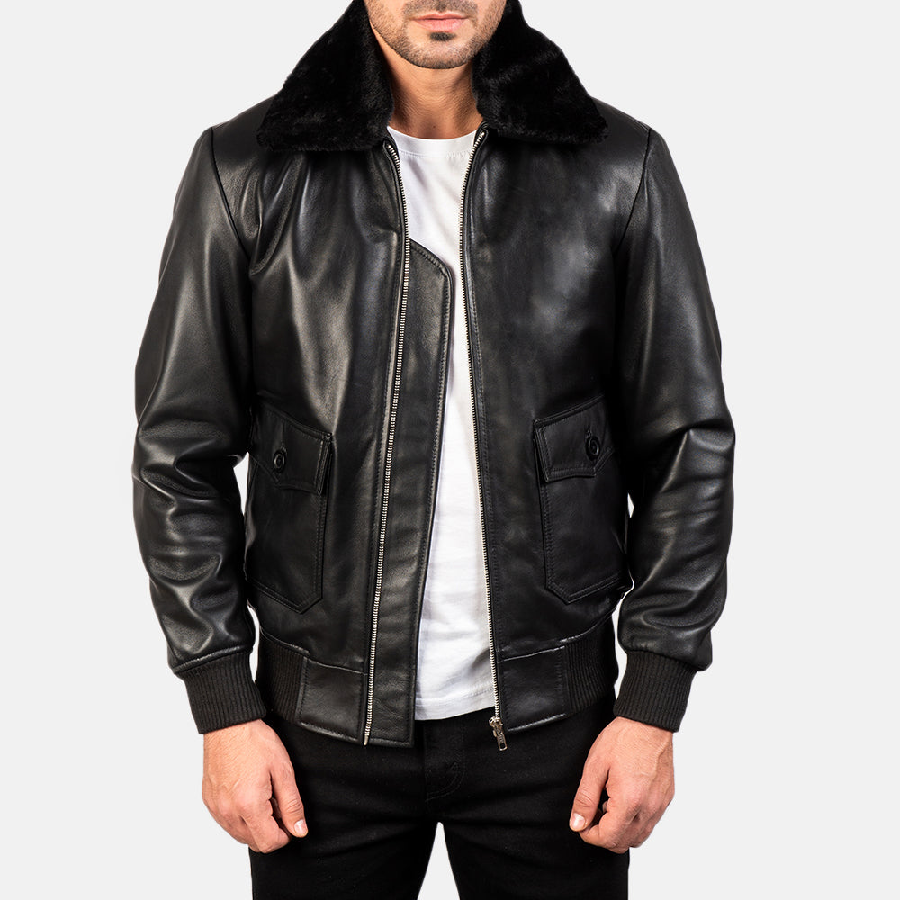 Leather Bomber Jackets For Men in UK 100 Real Jackets The Jacket Maker