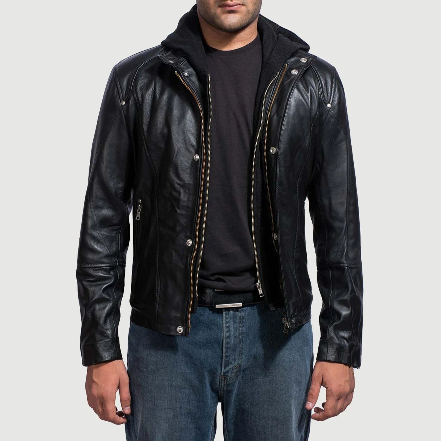 Cheap black leather jackets new arrivals