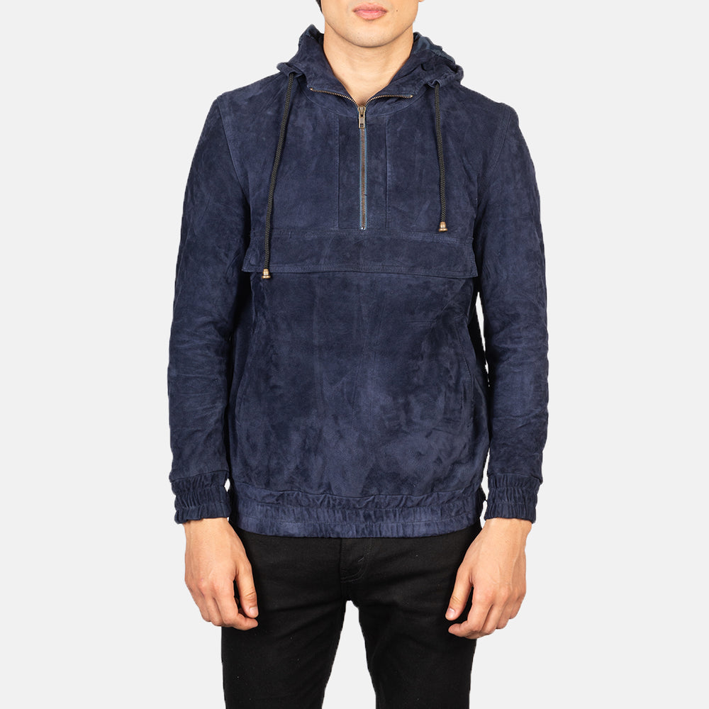 Mens pullover jacket with hood discount