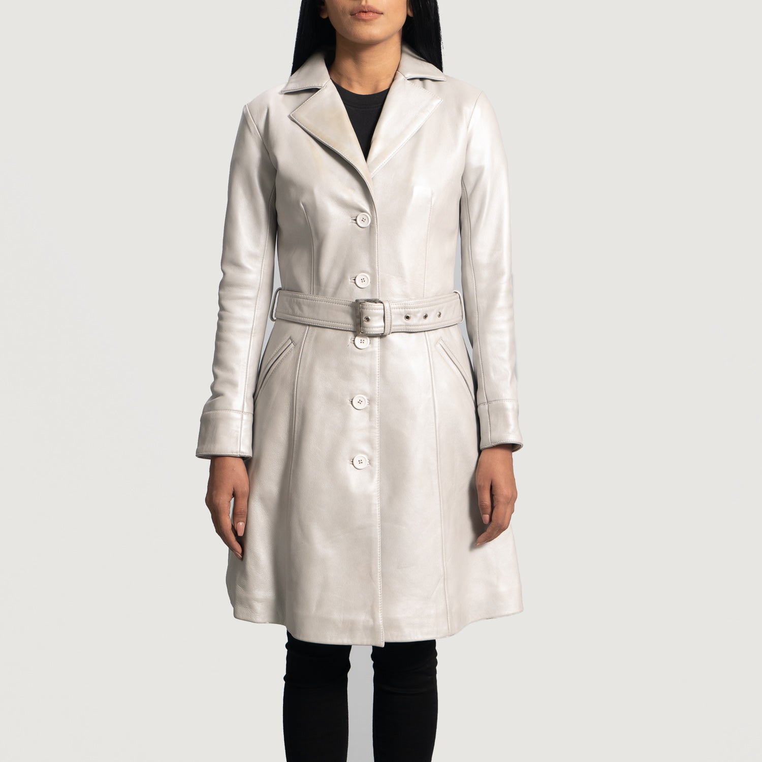 Womens leather coats for sale top