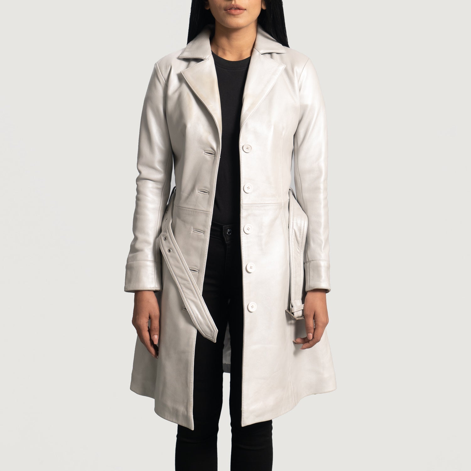 Silver womens coat on sale
