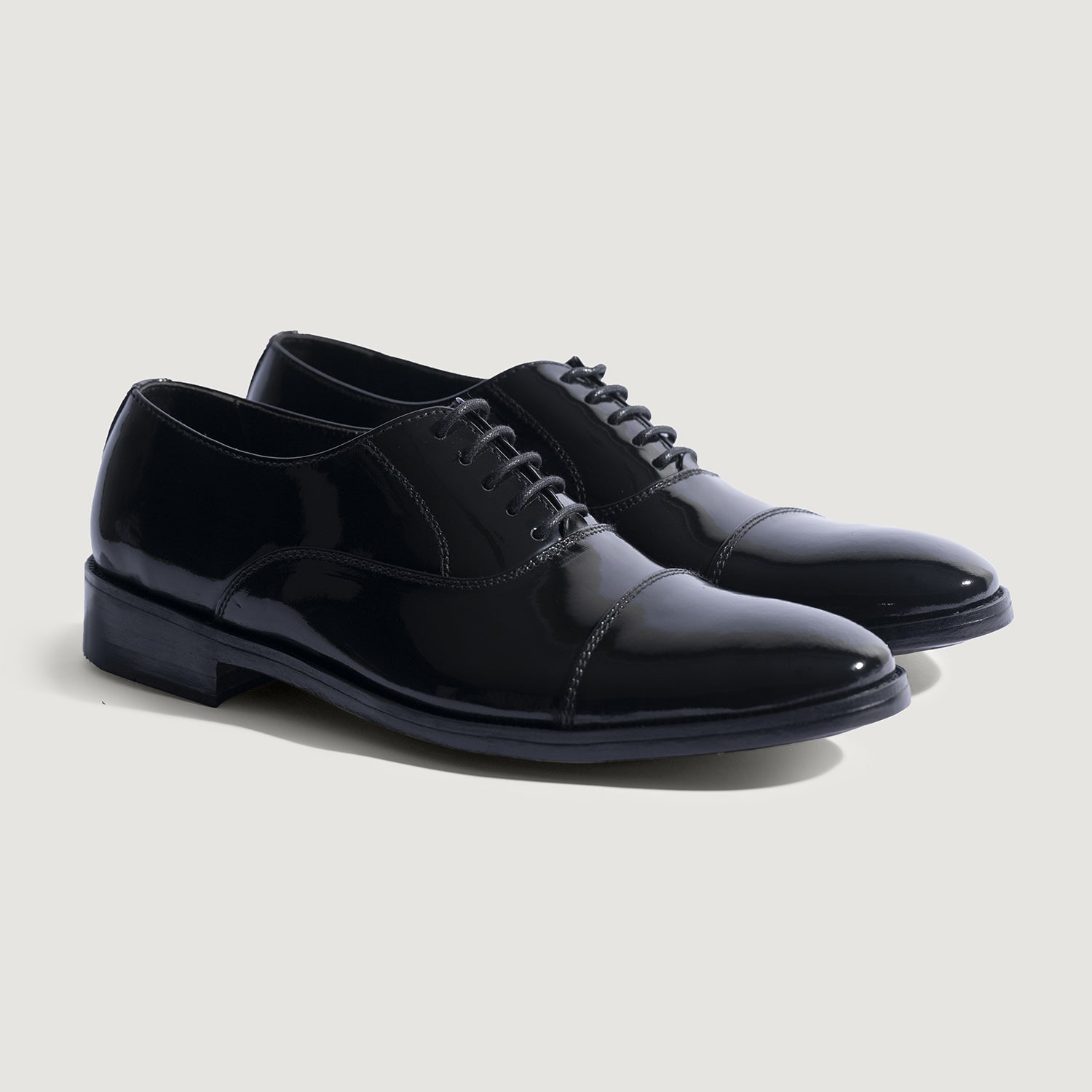 chinese dress ladies Professor Oxford Black Patent Leather Shoes