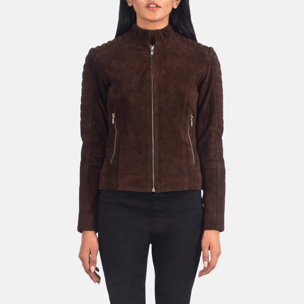 Black suede jacket womens uk sale