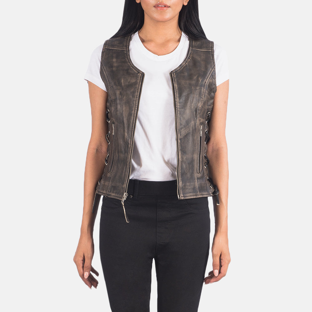 Leather Vest For Women Leather Biker Vests The Jacket Maker