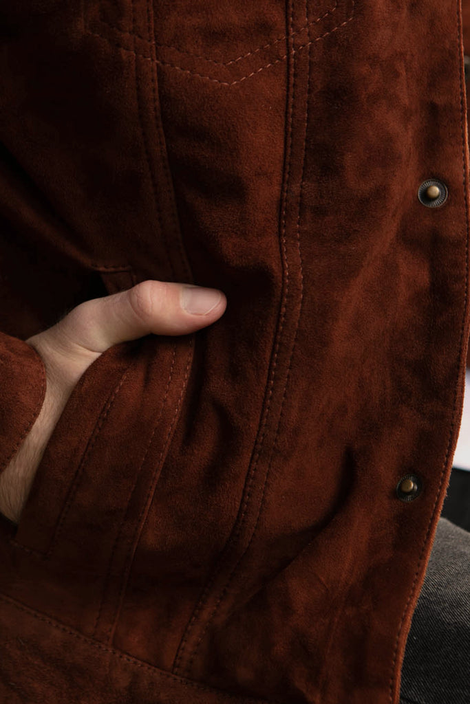 Men's Brown Suede Jackets | Rich Texture & Classic Appeal | The Jacket ...