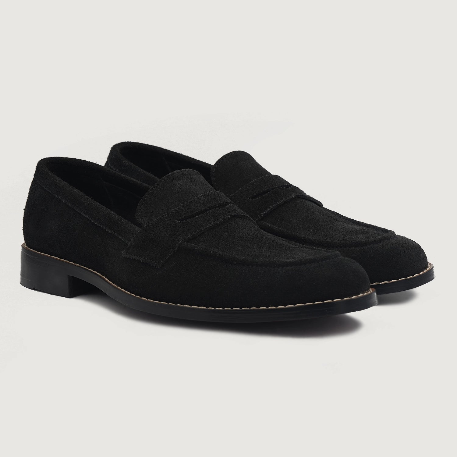 Black suede casual shoes mens new arrivals