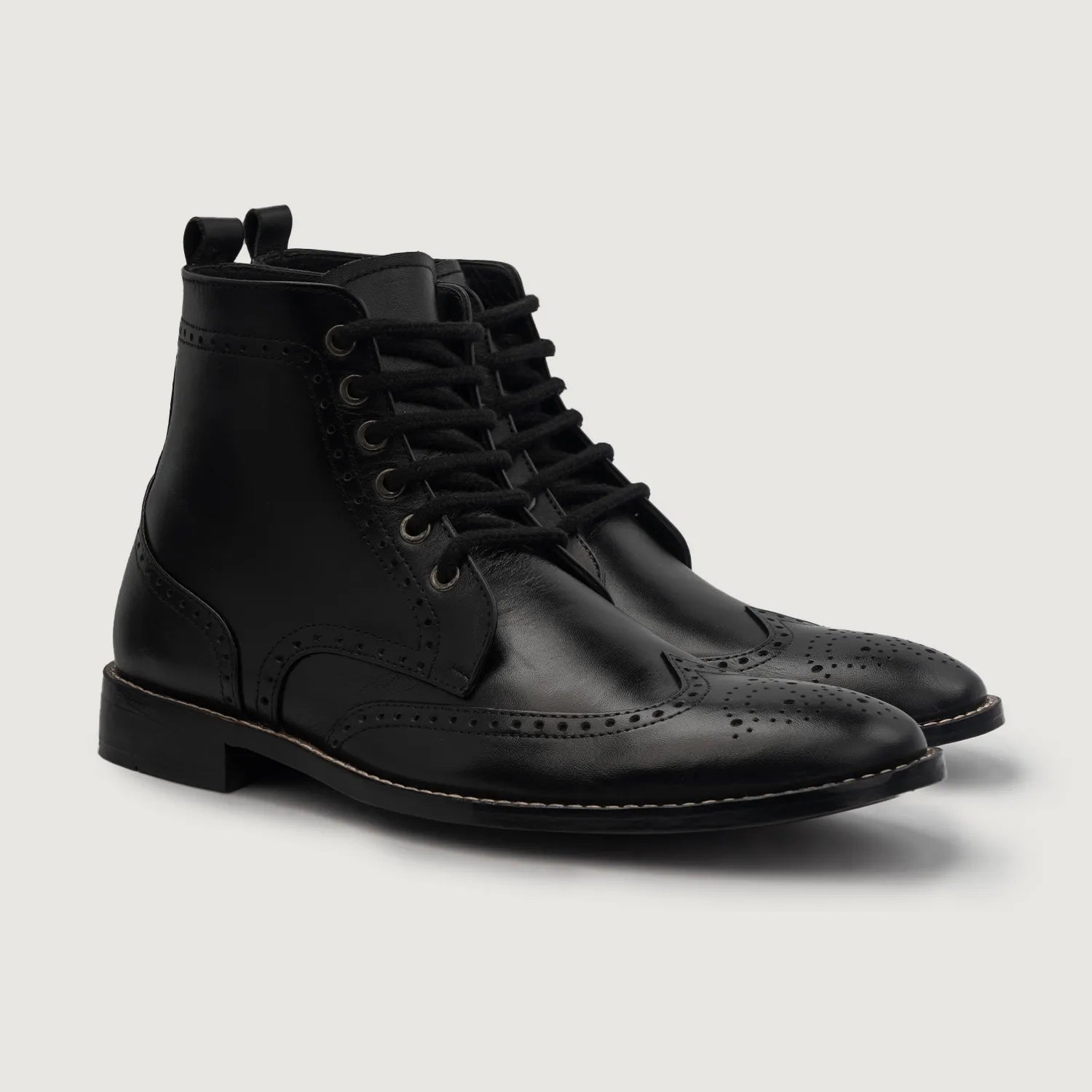Brogue derby boot clearance