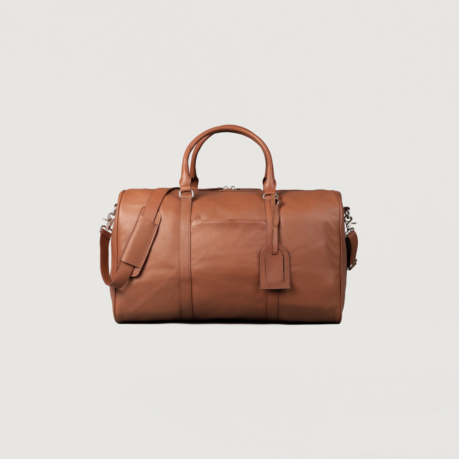 The Darrio Brown Leather Duffle Bag For Men Women The Jacket Maker