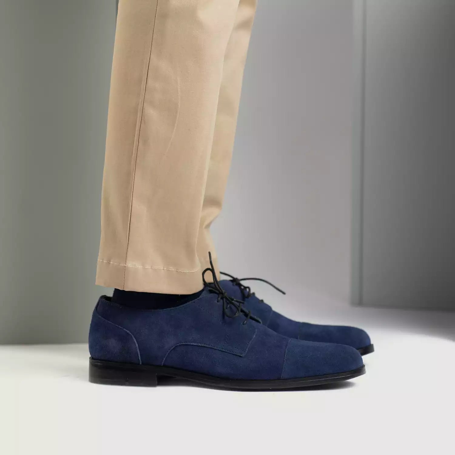 Suede leather polish blue outlet