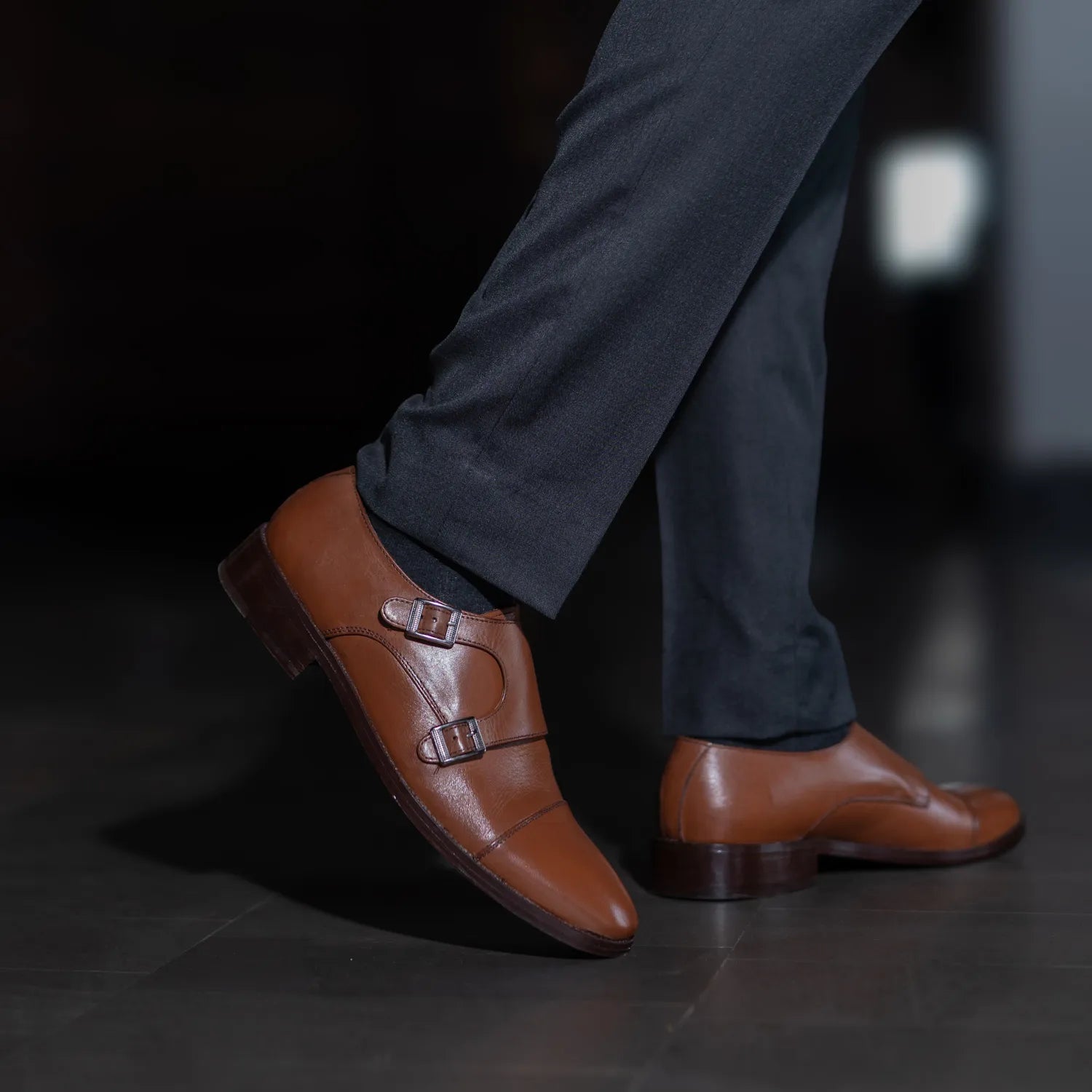 Bostonian monk strap shoes sales