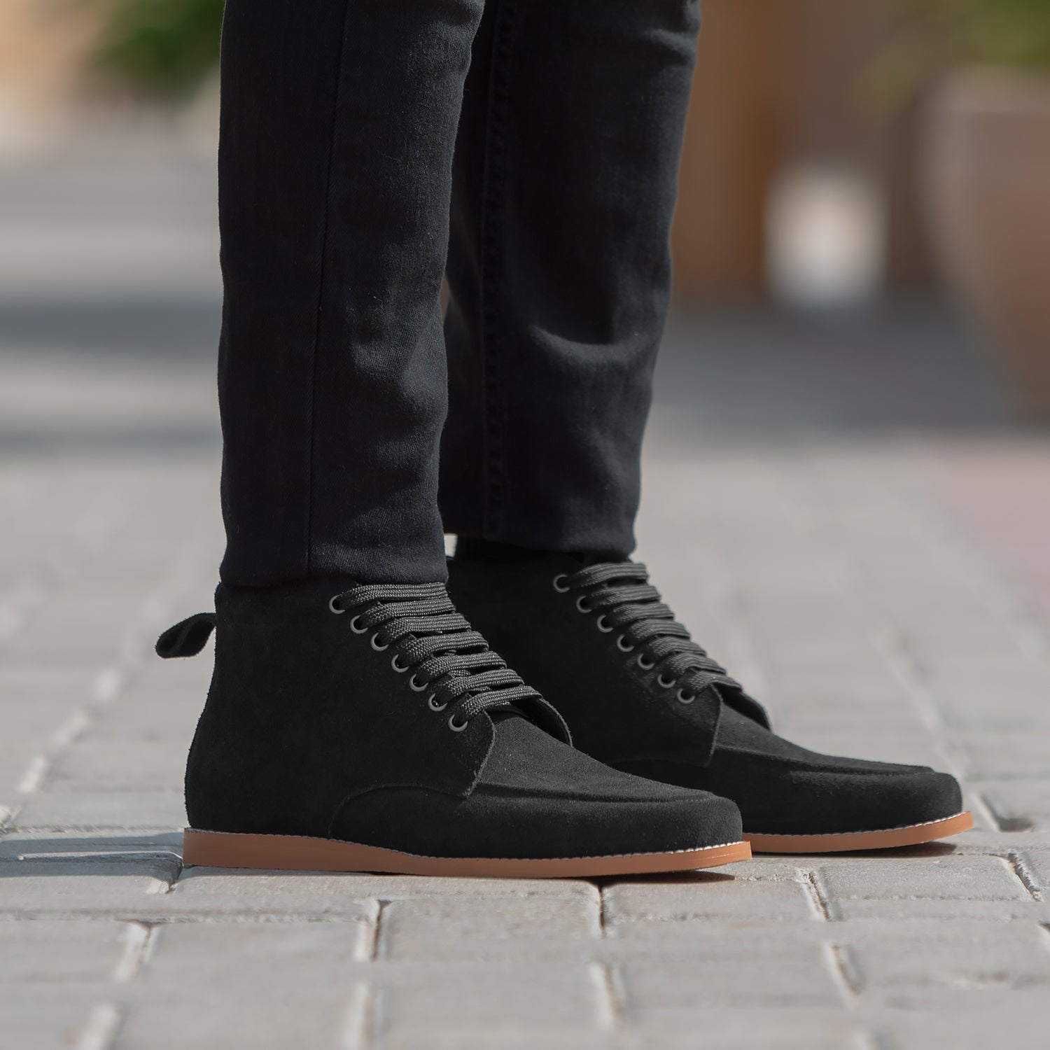 Suede dress boots mens online