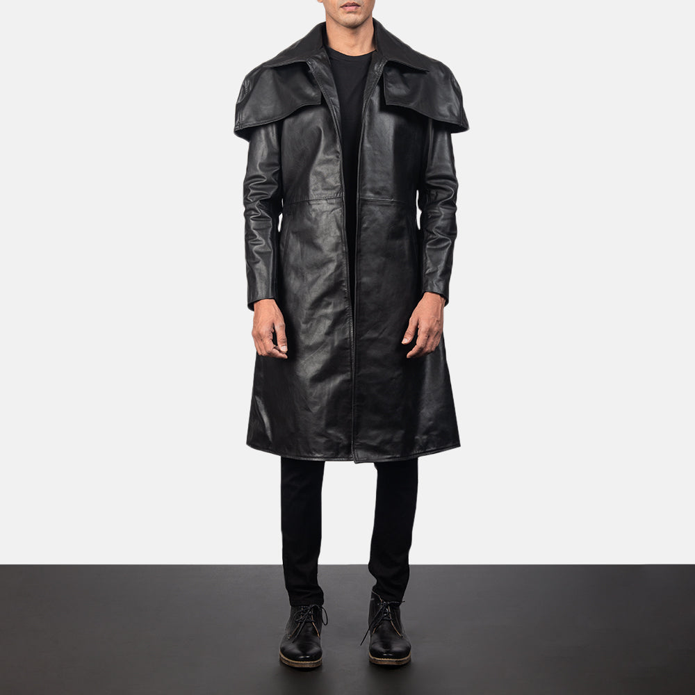 Mens wool duster coat clearance