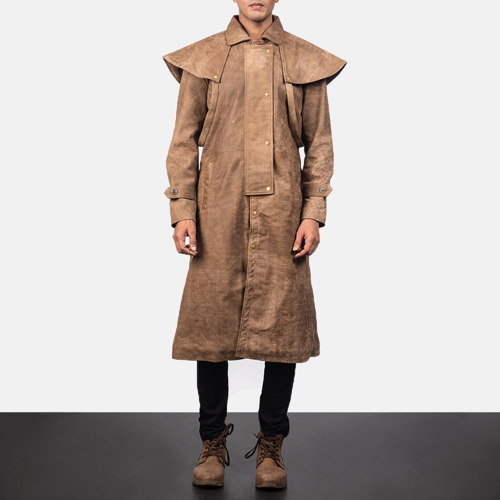 Mens duster trench coat outlet