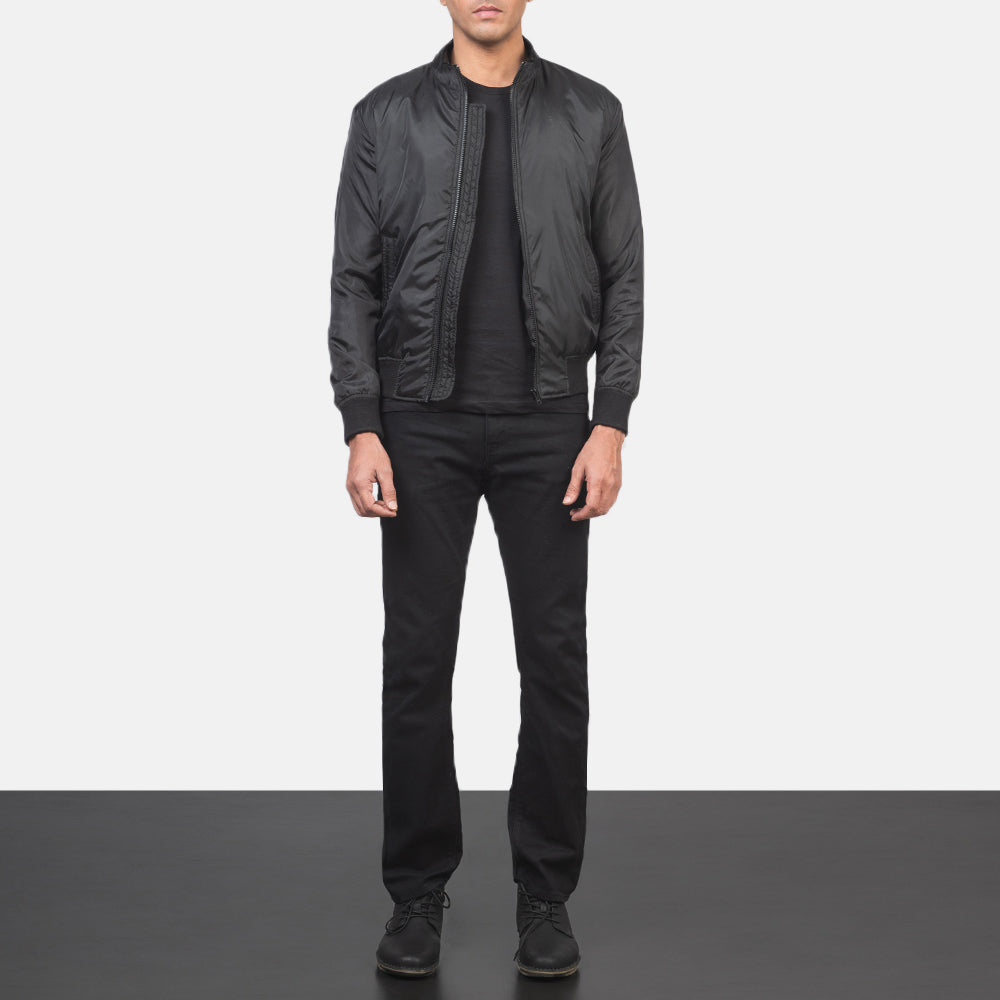 Black bomber men cheap