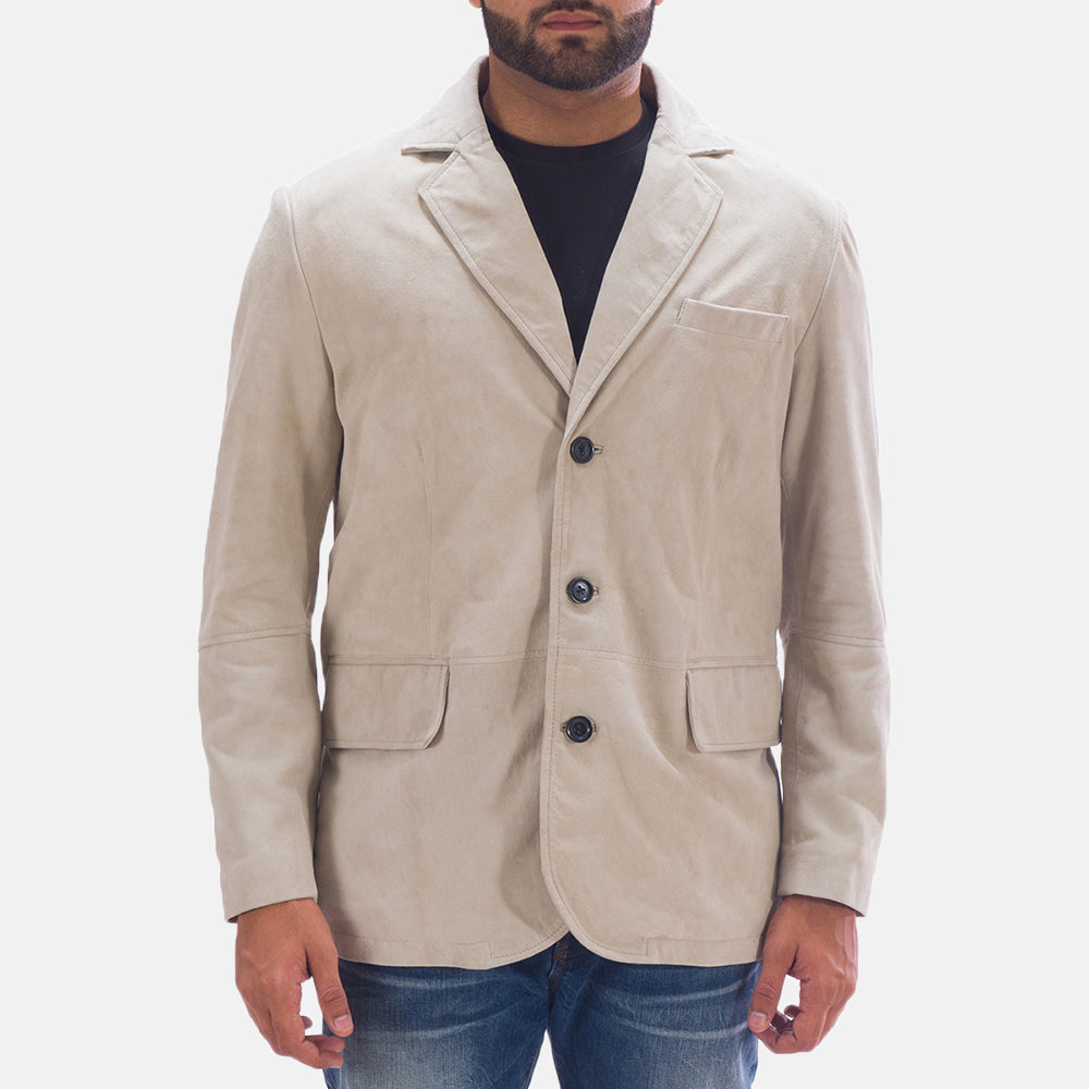 Men's suede blazer online