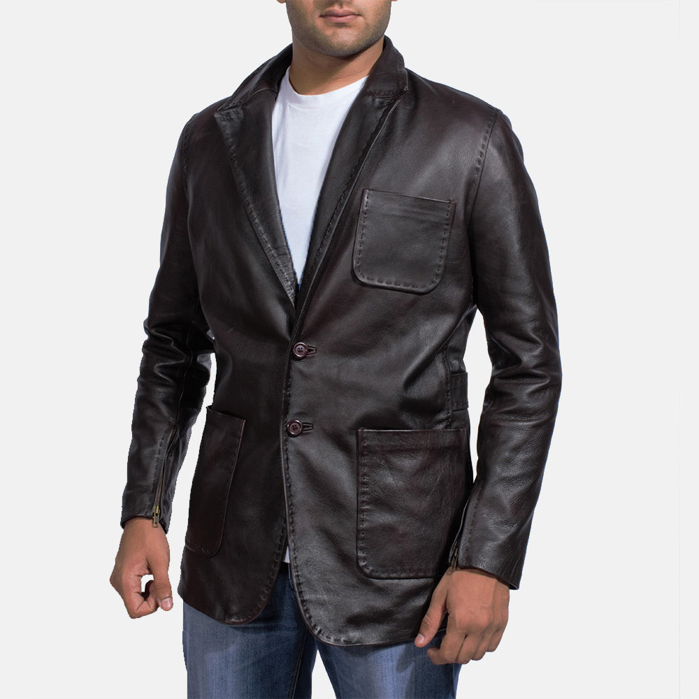 Men s Leather Blazers Buy Leather Blazers for Men In UK. The Jacket Maker
